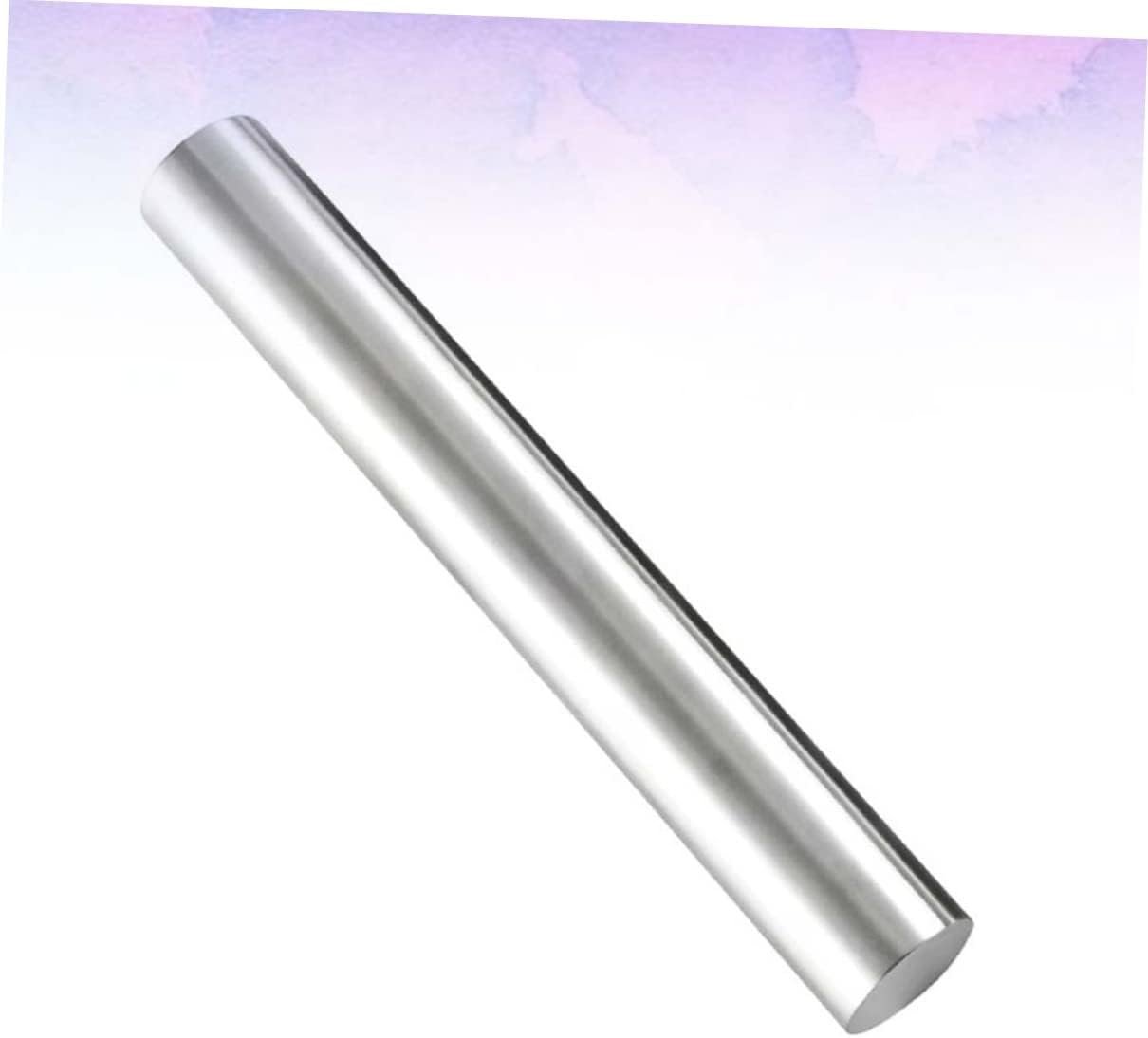 2 Pcs Pastry Rolling Pins Non-stick Rolling Pin Decorative Rolling Pin Pizza Rolling Pin Dumpling Rolling Pin Pasta Roller Chapati Noodle To Rotate Stainless Steel