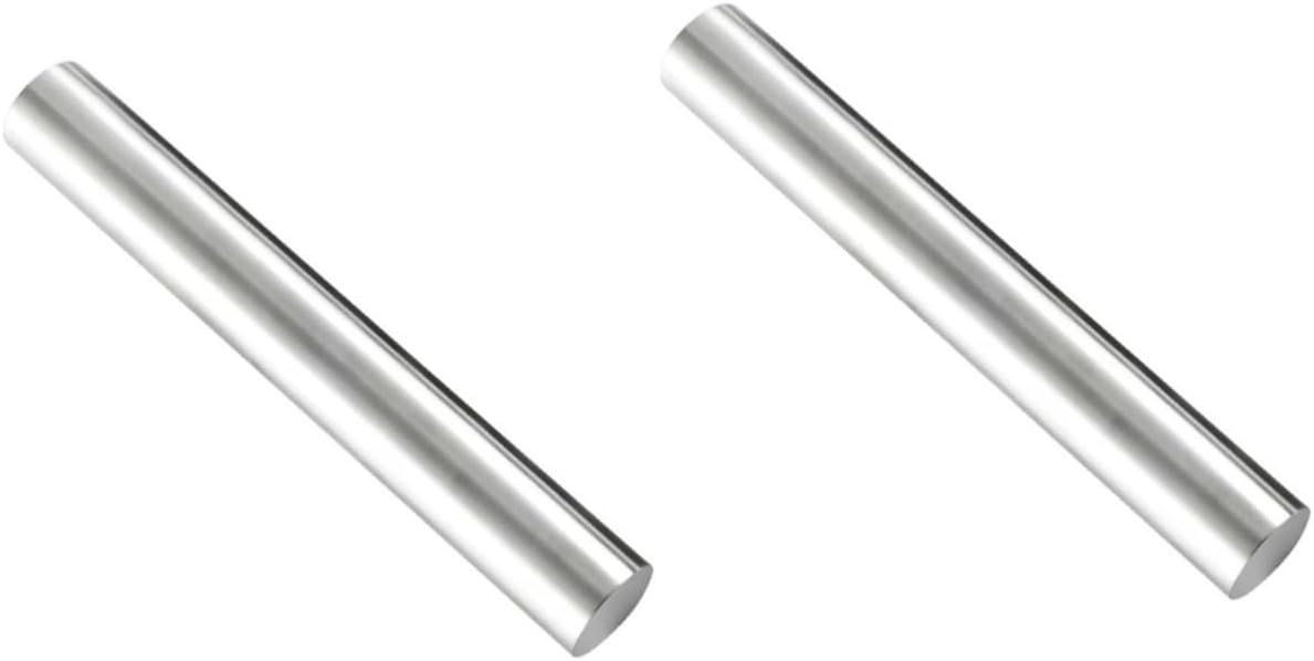 2 Pcs Pastry Rolling Pins Non-stick Rolling Pin Decorative Rolling Pin Pizza Rolling Pin Dumpling Rolling Pin Pasta Roller Chapati Noodle To Rotate Stainless Steel