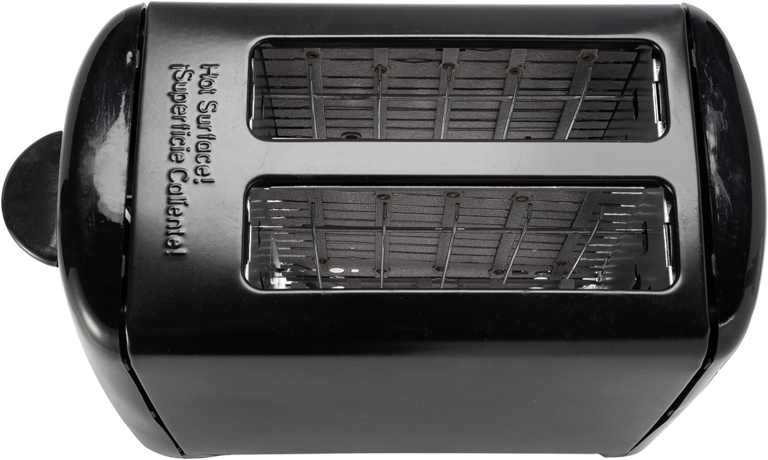 2-Slice Toaster with Shade Control, Slide-Out Crumb Tray, Auto-Shutoff, Toast Lift, Black
