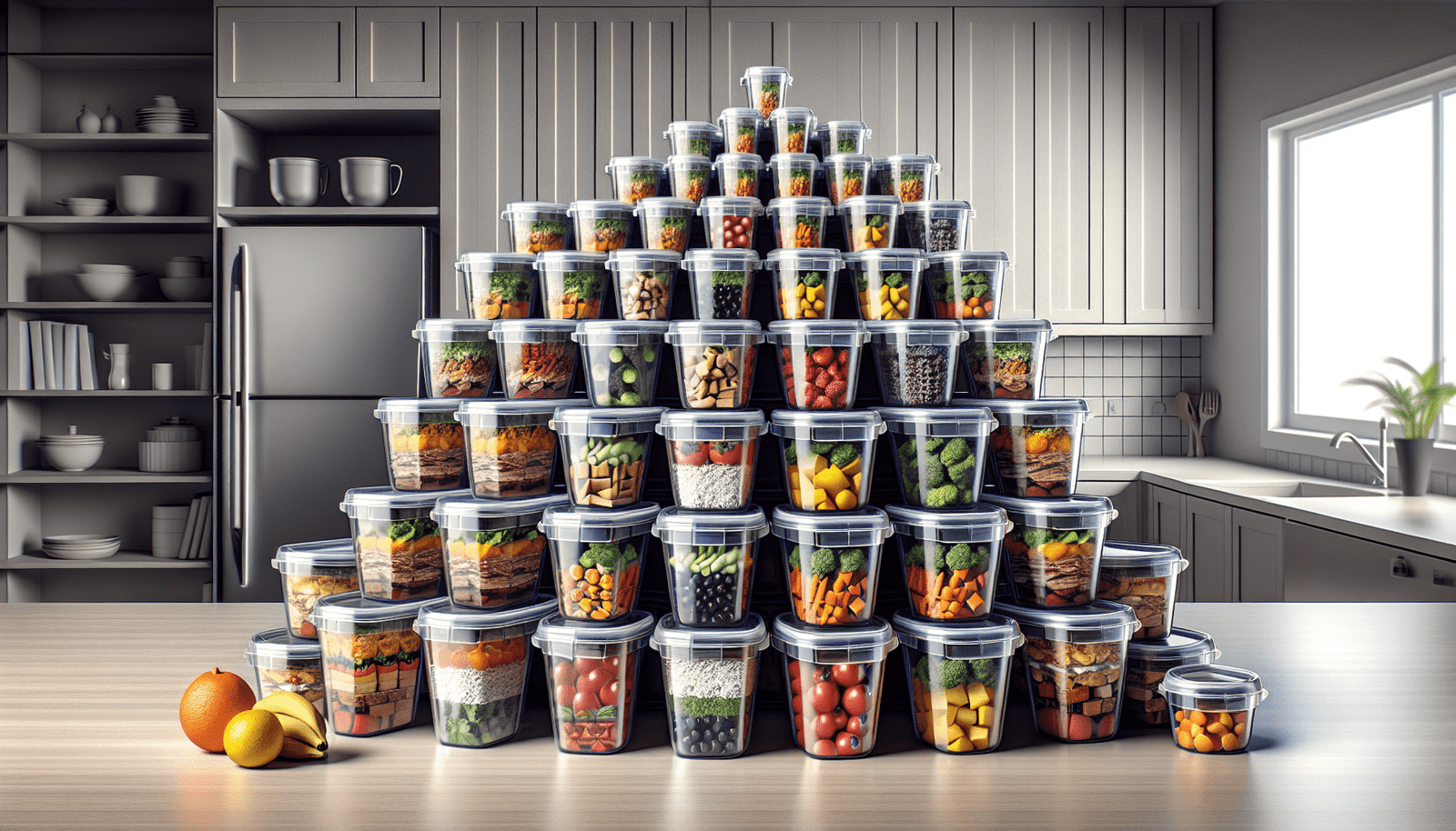 24 0z Meal Prep Containers with Lids - (10 Pack ) - 1 BPA Free, Microwave, Dishwasher, and Freezer Safe - Durable Bento Boxes - Reusable and Stackable (24 oz)