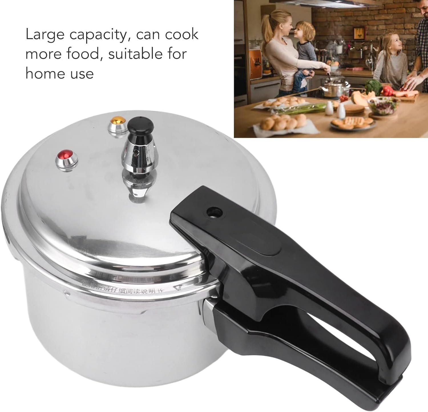 3-liter-stainless-steel-pressure-cooker-18cm-bottom-3l-mini-pressure-cooker-for-gas-stove-induction-cooker-suitable-for- - Cooking Appliance World
