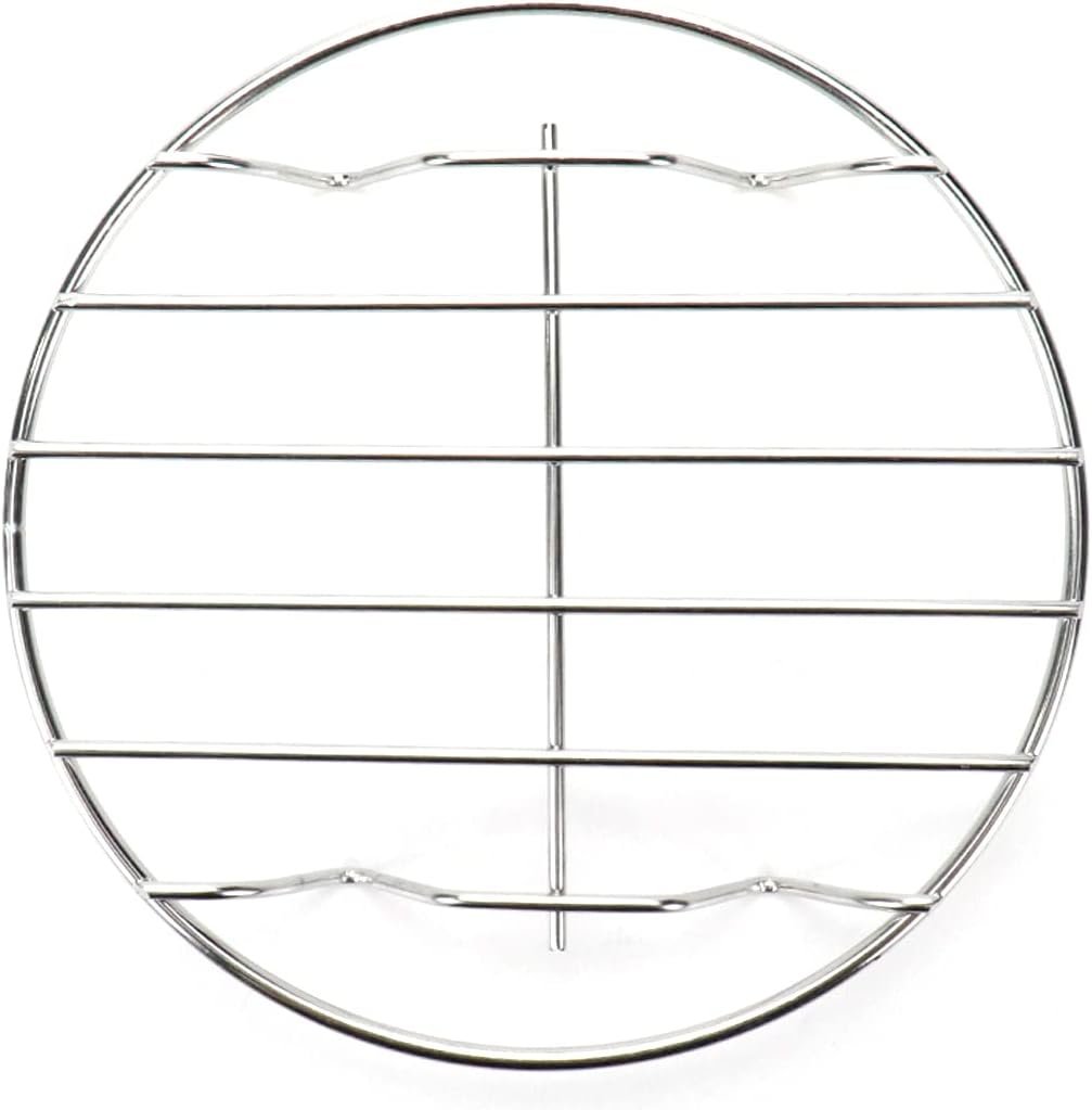 3 Pcs Cooling Racks Round Steamer Rack Canning Rack for Baking, Stainless Steel, 6 inch
