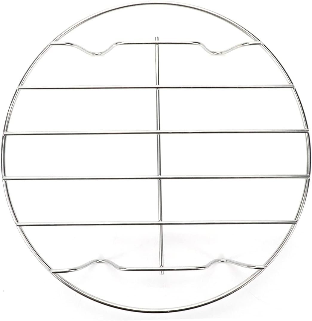 3 Pcs Cooling Racks Round Steamer Rack Canning Rack for Baking, Stainless Steel, 6 inch