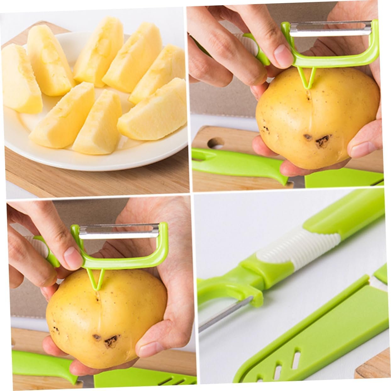 3 Pcs Vegetable Peeler Vegetable Cutter Kitchen Tool Slicer Fruit Plane
