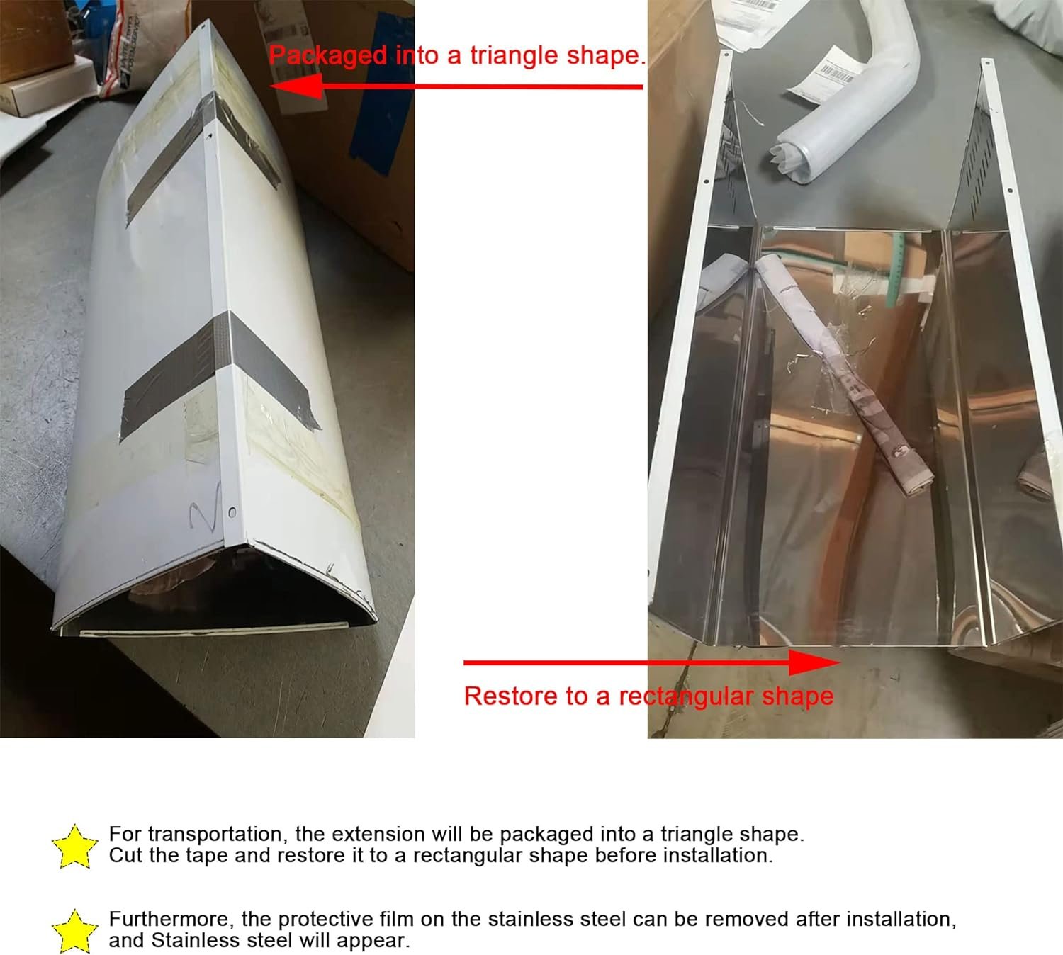 30 Inch Wall Mount Range Hood Stainless Steel Chimney Extension Duct Cover Up to 10ft. Ceiling 30 Inch Wall Mount Range Hood Stainless Steel Chimney Extension Duct Cover Up to 10ft. Ceiling