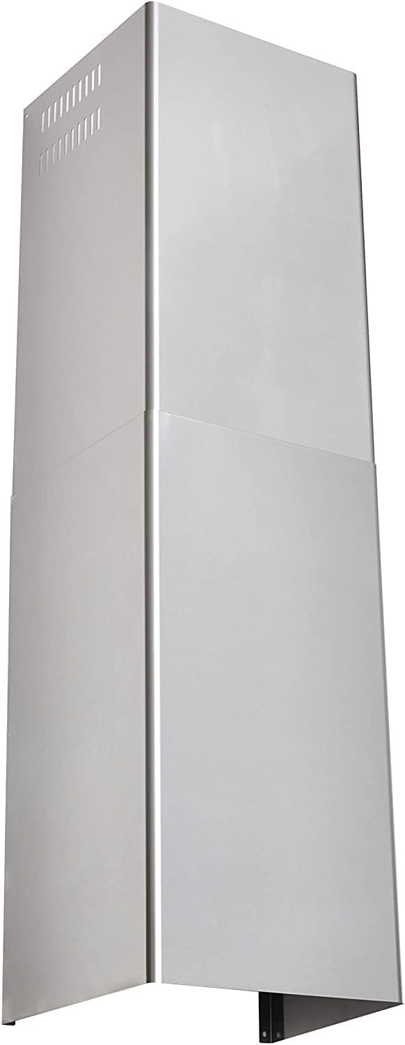 30 Inch Wall Mount Range Hood Stainless Steel Chimney Extension Duct Cover Up to 10ft. Ceiling 30 Inch Wall Mount Range Hood Stainless Steel Chimney Extension Duct Cover Up to 10ft. Ceiling