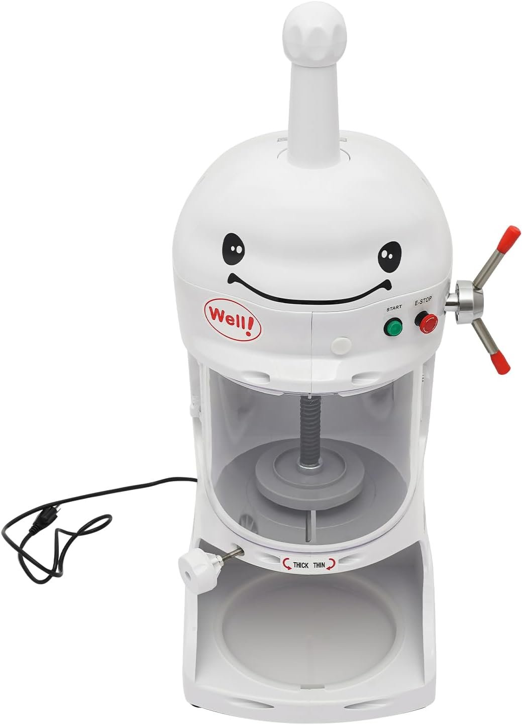 350W 110V Modern Style Ice Shaver Electric Ice Crusher Ice Cream Shaving Maker Commercial Snow Cone Machine