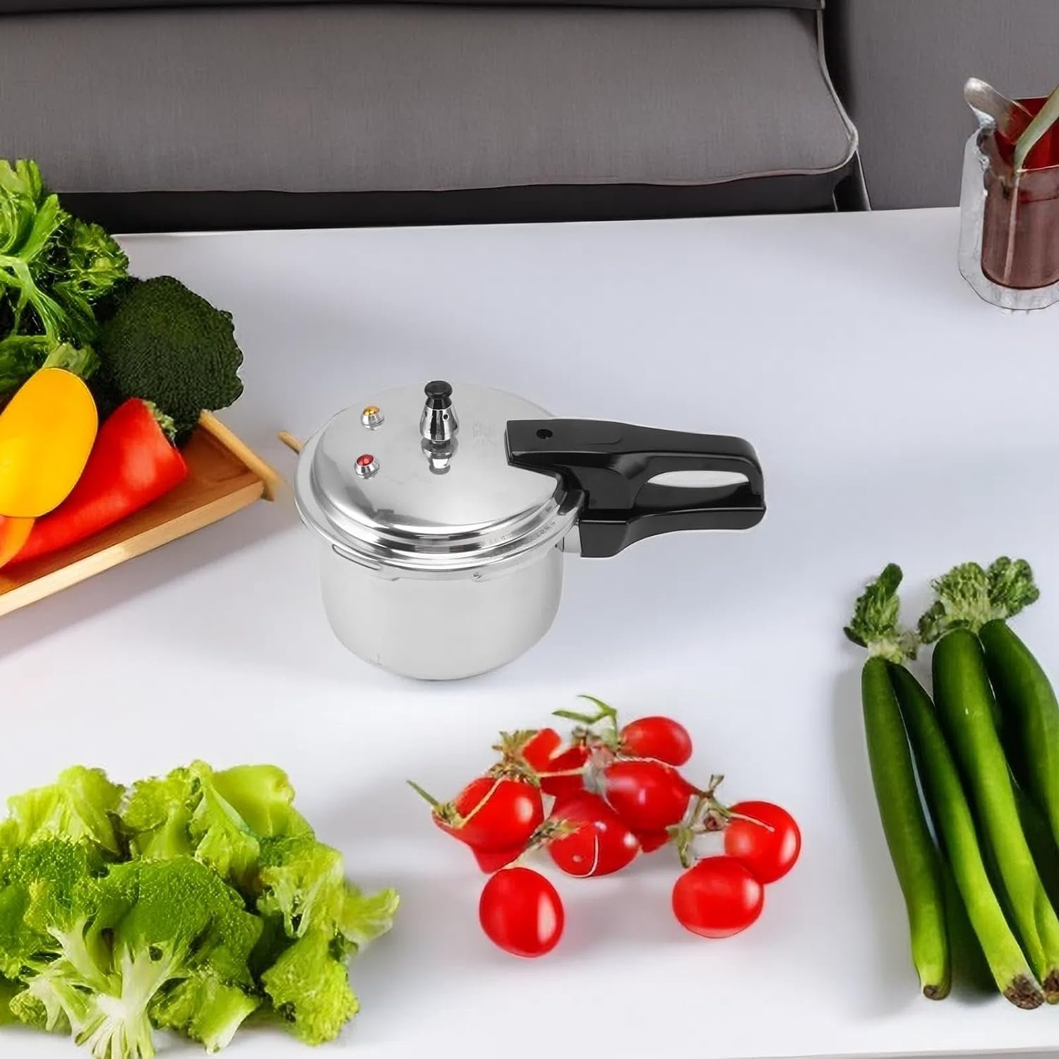 3L Stainless Steel Pressure Cooker Reliable Performance Stainless Steel Mini Pressure Cooker Food Grade For Induction Cooker