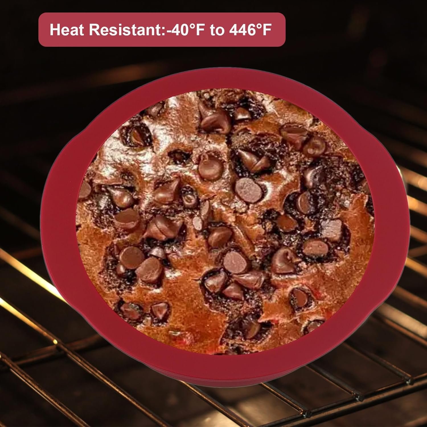 4 inch Silicone Round Cake Pans Set of 4, Non-stick Easy Releasing Mini Cake Pans, Flexible BPA Free Silicone Baking Mold Pans for Layer Cake, Mini Cake Pizza, Cheese Cake, Chocolate Cake