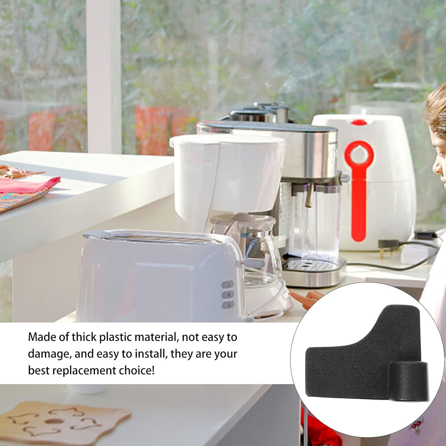 4 Pcs Bread Machine Mixing Universal Metal Baking Tools
