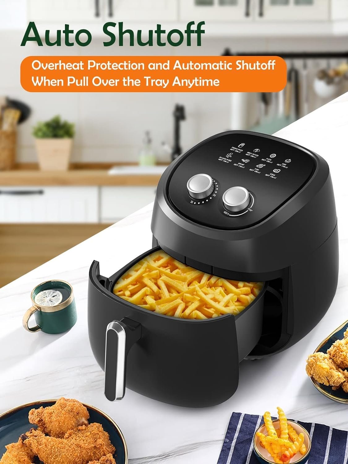 45-qt-digital-upgraded-air-fryers-cooker-8-preset-menus-hot-air-fryer-with-auto-shut-off-30-minute-timer-adjustable-temp - Cooking Appliance World