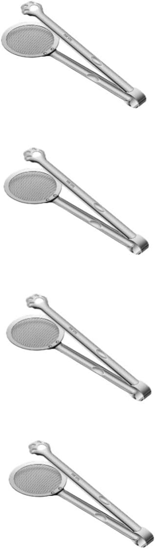 4pcs Drain Tongs Strainer Bread Kitchen Gadgets Crawfish Kitchen Utensils Ladle Frying Accessory Frying Oil Clamp Multi-function Oil Clamp Spatula Stainless Steel Multifunction 4pcs Drain Tongs Strainer Bread Kitchen Gadgets Crawfish Kitchen Utensils Ladle Frying Accessory Frying Oil Clamp Multi-function Oil Clamp Spatula Stainless Steel Multifunction