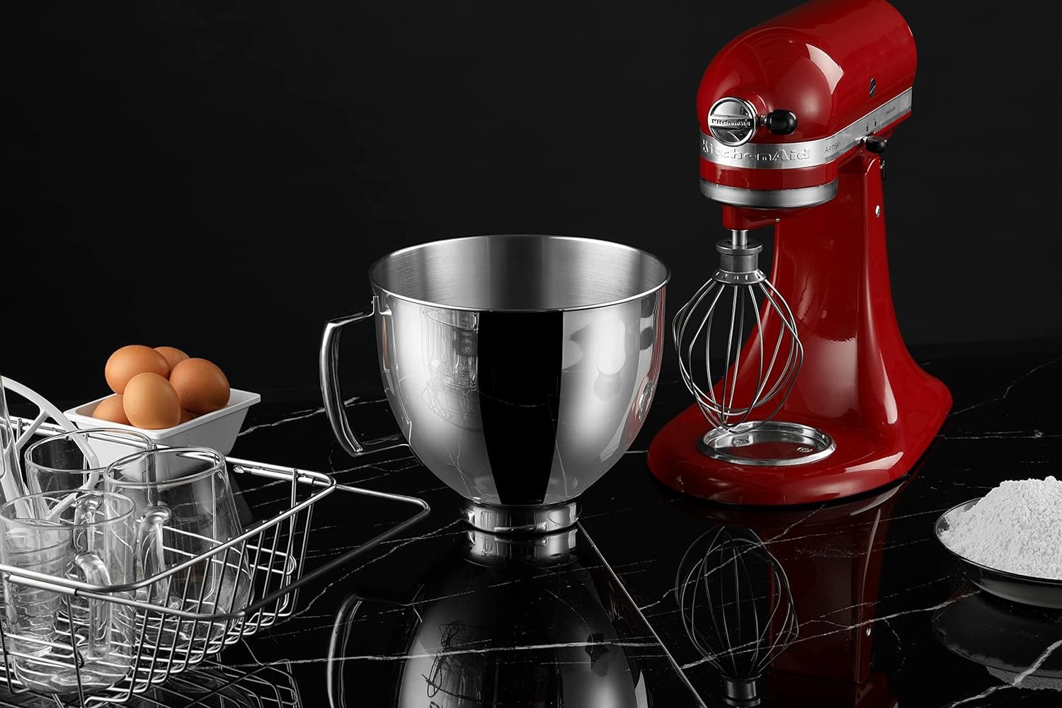 5 QT Stainless Steel Mixer Bowl Compatible With KITCHENAID TILT-HEAD STAND MIXERS 4.5-Quart (4.3 L) And 5-Quart (4.7 L) (Stainless Steel Polished) 5 QT Stainless Steel Mixer Bowl Compatible With KITCHENAID TILT-HEAD STAND MIXERS 4.5-Quart (4.3 L) And 5-Quart (4.7 L) (Stainless Steel Polished)