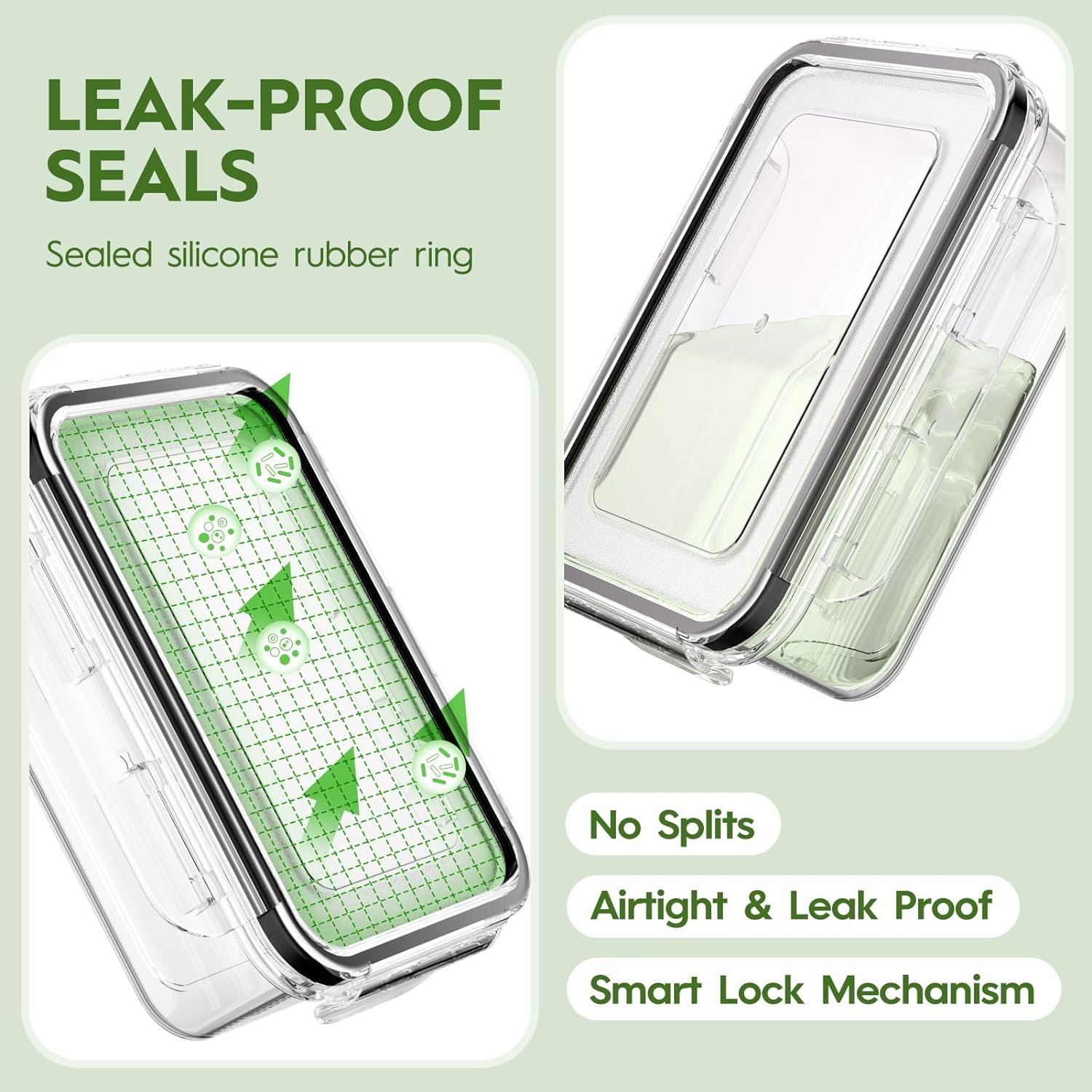 50-Piece Food Storage Containers with Lids(25 Containers  25 Lids), Plastic Food Containers for Pantry  Kitchen Storage and Organization, BPA-Free, Leak Proof, Reusable with Labels  Pen 50-Piece Food Storage Containers with Lids(25 Containers  25 Lids), Plastic Food Containers for Pantry  Kitchen Storage and Organization, BPA-Free, Leak Proof, Reusable with Labels  Pen