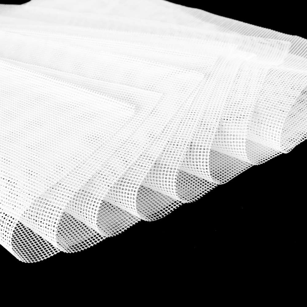 6 Pack Silicone Dehydrator Sheets,Non-stick Food Fruit Dehydrator Mats Reusable Steamer Mesh Mat for Fruit Dryer (6, 14 x 14 inch)