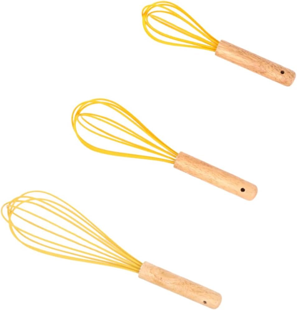 6 Pcs Whisk Baking Tools Kitchen Gadget Kitchen Hand Mixer Eggbeater Baking Utensils Manual Wooden 6 Pcs Whisk Baking Tools Kitchen Gadget Kitchen Hand Mixer Eggbeater Baking Utensils Manual Wooden