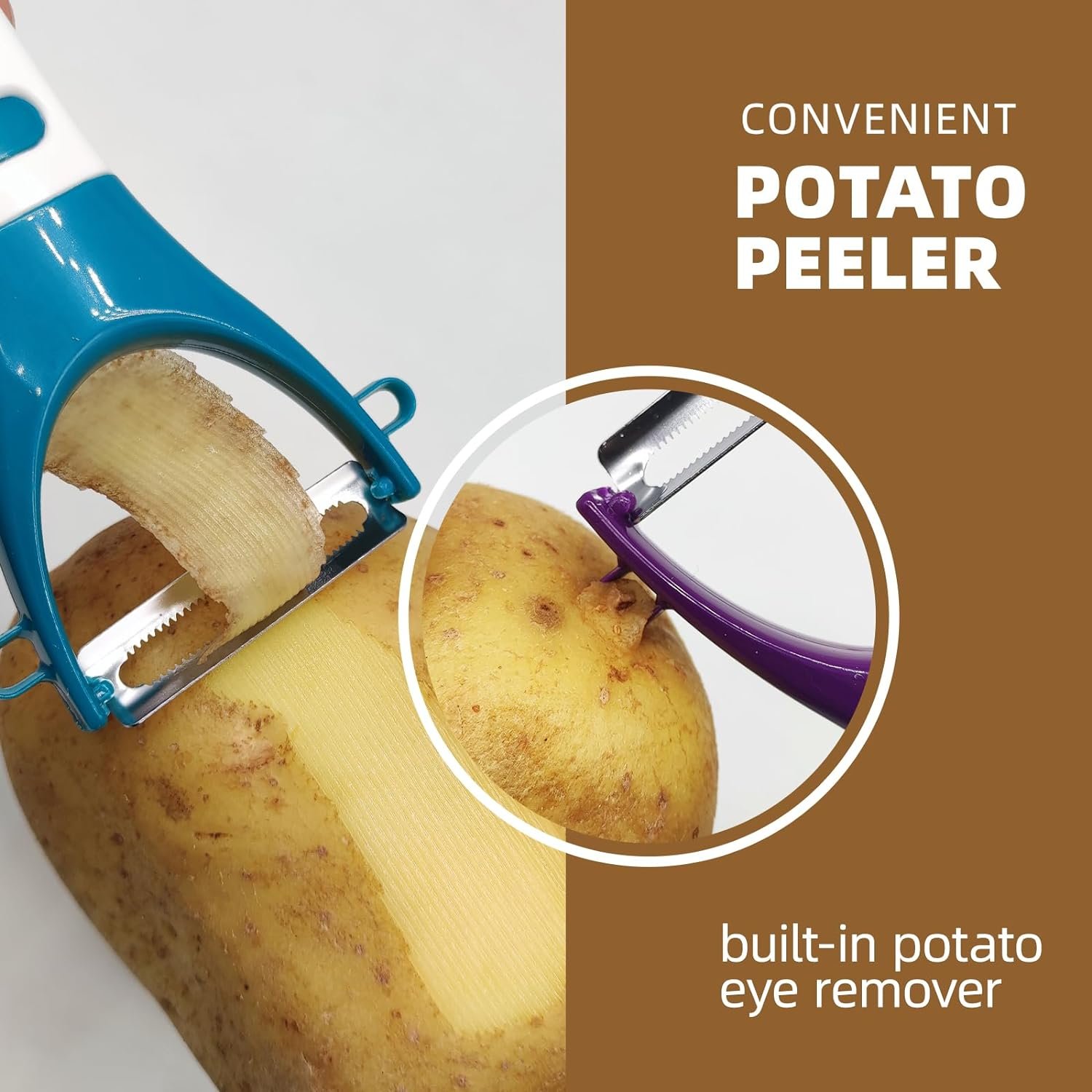 6-Piece Vegetable Peelers for Kitchen,Stainless Steel Apple Peeler Set for Veggie Carrot Fruit Zucchini Cucumber Peeler Sharp Potatoes Potato Peeler Bulk with Non-Slip Handle (P) 6-Piece Vegetable Peelers for Kitchen,Stainless Steel Apple Peeler Set for Veggie Carrot Fruit Zucchini Cucumber Peeler Sharp Potatoes Potato Peeler Bulk with Non-Slip Handle (P)