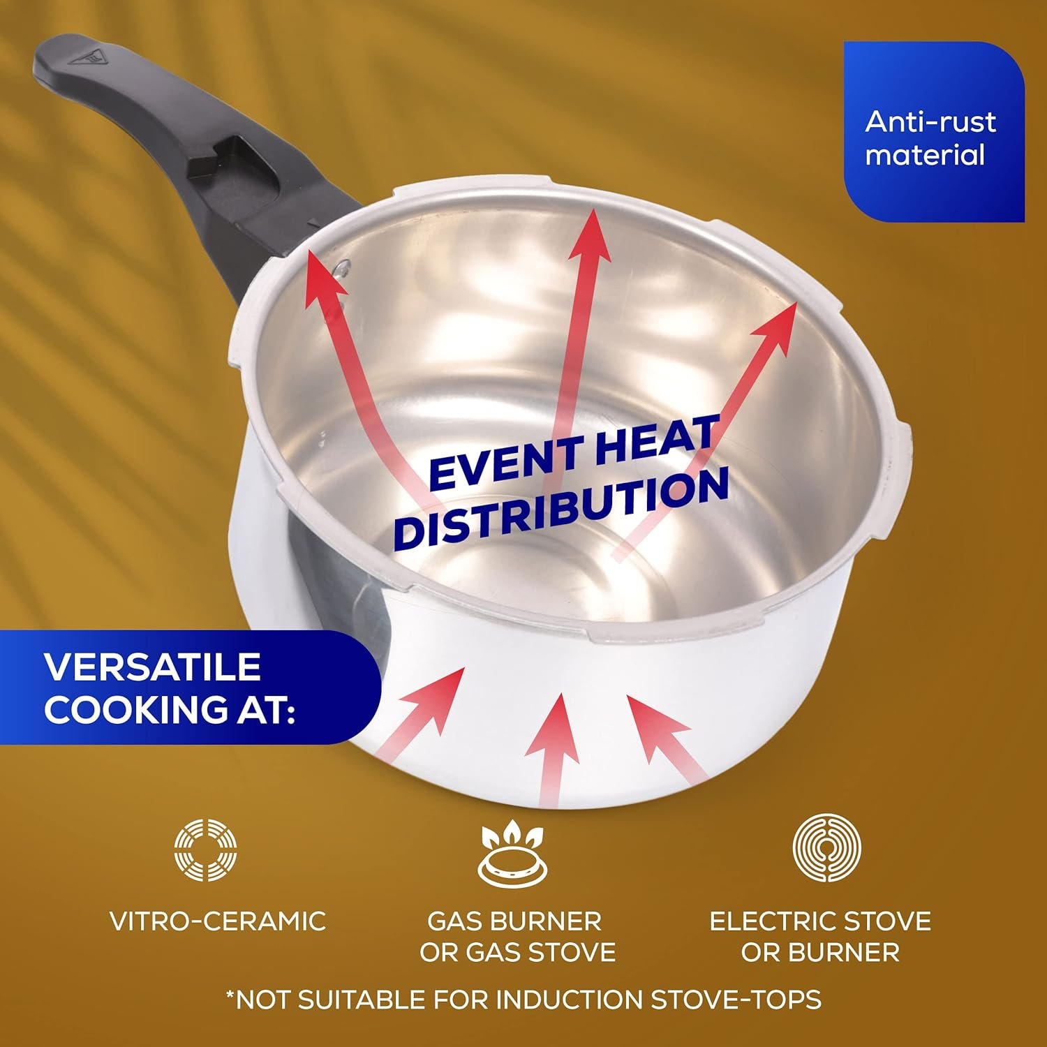 63-quart-6-liter-anti-rust-ultra-pressure-cooker-aluminum-pressure-cooker-for-7-servings-pressure-cooker-for-canning-eve - Cooking Appliance World