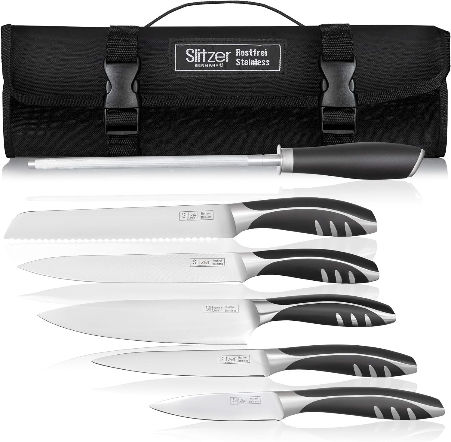 7-Piece Chefs Knife Set, Ergonomically Designed, Professional Grade Chef Knives, Great addition to any kitchen