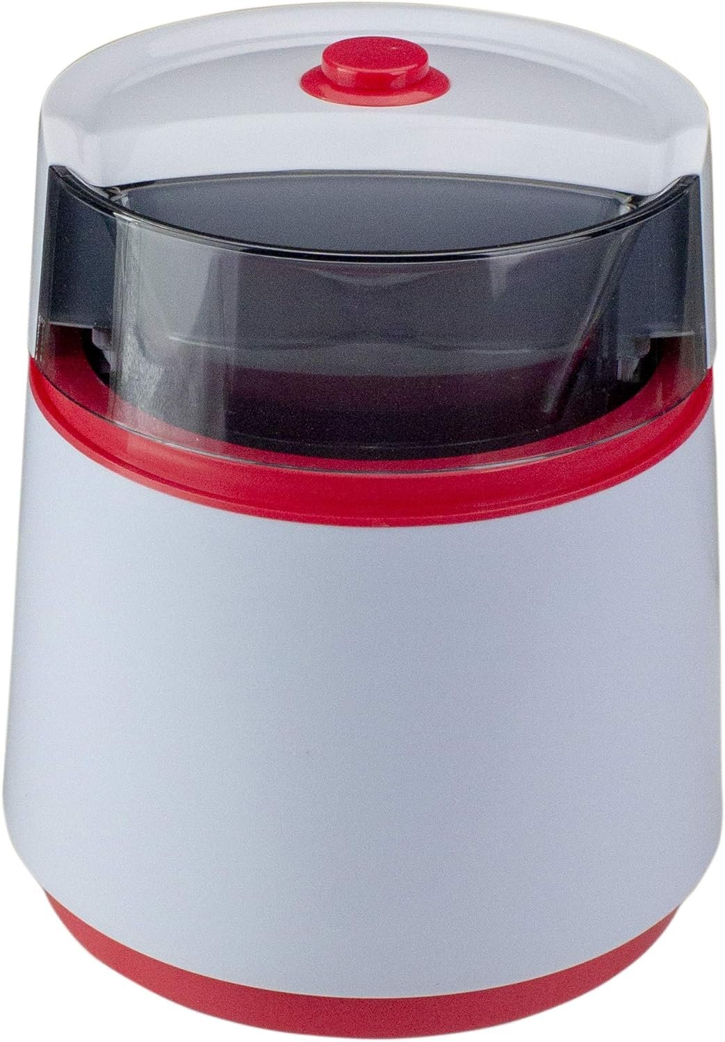 7.75 Black and Red Battery Operated Half Pint Ice Cream Maker