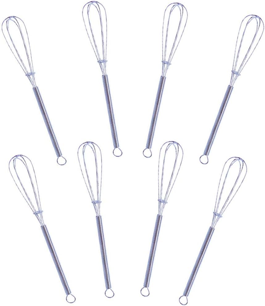 8 Pcs Mini Whisk 7 Inches