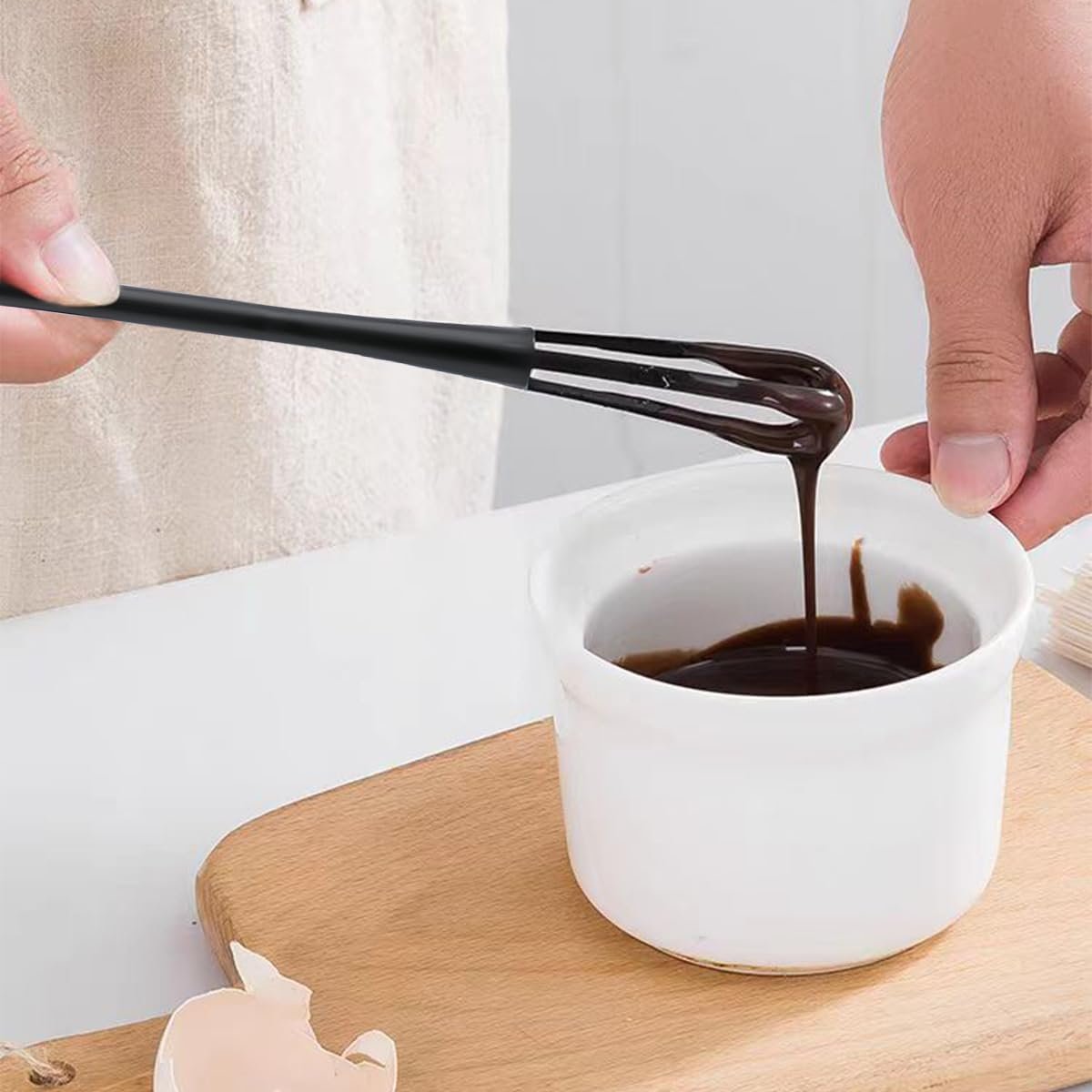 8 PCS Multifunctional Mini Whisk Mini Spoon Small Whisks 2 in 1 Whisk Utensil Mini Sugar Spoon Silcone Whisks Set Non Scratch Coated Kitchen Whisks for Cooking Blending, Baking, Beating 8 PCS Multifunctional Mini Whisk Mini Spoon Small Whisks 2 in 1 Whisk Utensil Mini Sugar Spoon Silcone Whisks Set Non Scratch Coated Kitchen Whisks for Cooking Blending, Baking, Beating