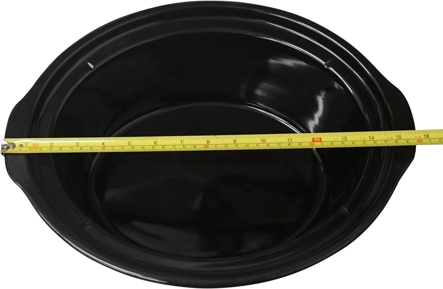 8 Qt Black Stoneware fits Crock-Pot 8-Quart Slow Cooker, 185891-000-000