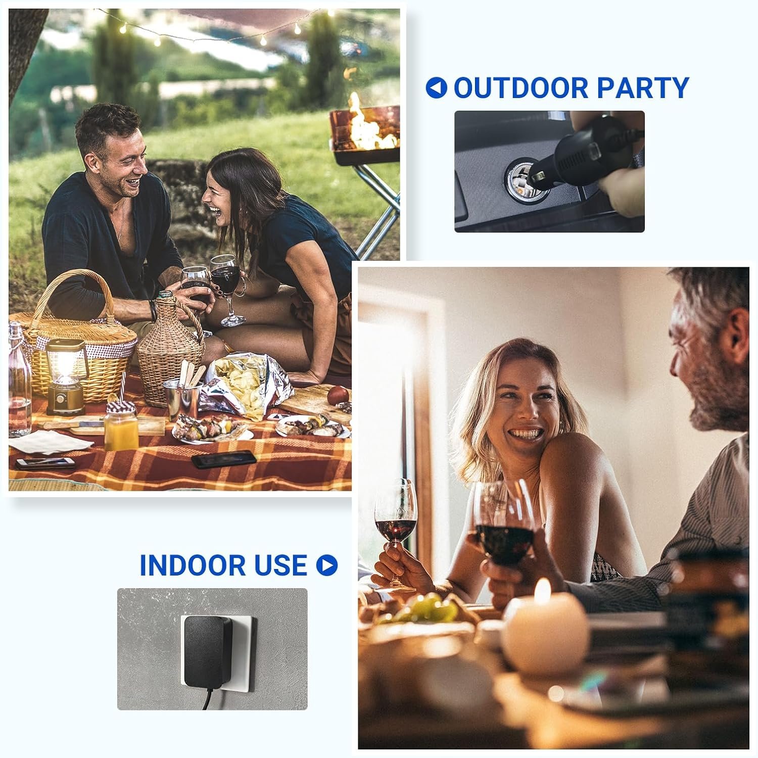 AAOBOSI Wine Chiller Electric, Portable Wine Bottle Chiller for 750ml Wine, Single Bottle Wine Cooler with Home Power Cord Car Power Cord, Gift for Wine Lovers AAOBOSI Wine Chiller Electric, Portable Wine Bottle Chiller for 750ml Wine, Single Bottle Wine Cooler with Home Power Cord Car Power Cord, Gift for Wine Lovers