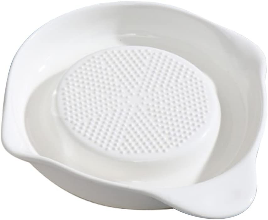 Advanced Ceramic Grater for Ginger, Garlic and Onion, 6 Inches (6-Inch)