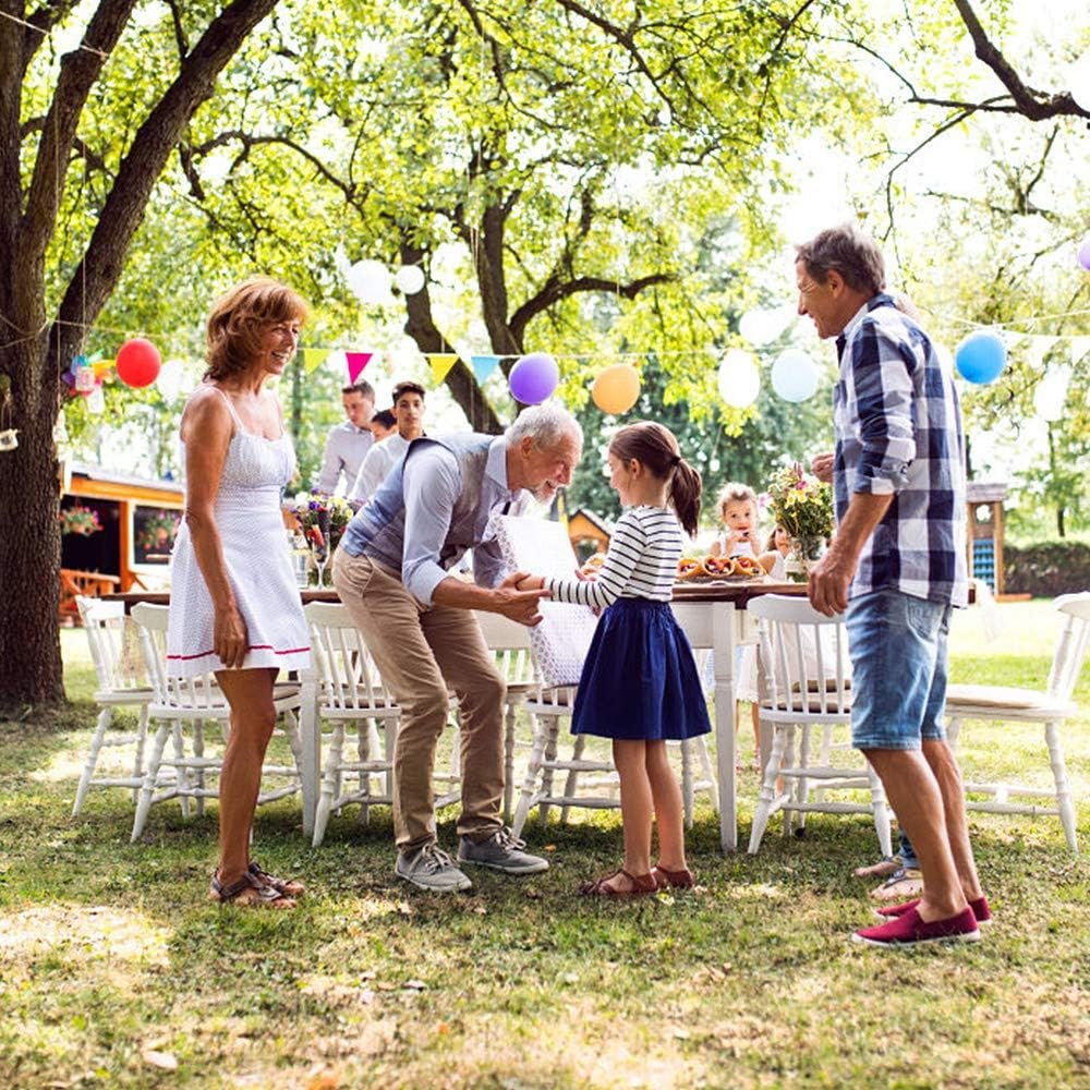 AIDEA Wood Cutting Board Large Charcuterie Board with Handle(17x11) 2Pack Dark Brown