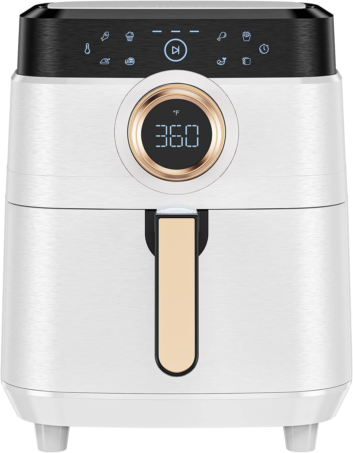 Air Fryer 4.5 QT Fit for 2-4 People Easy to Use with 8 Cooking References Auto Shutoff Blue Air Fryer Air Fryer 4.5 QT Fit for 2-4 People Easy to Use with 8 Cooking References Auto Shutoff Blue Air Fryer