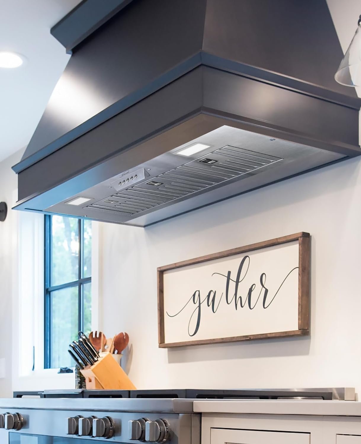 akicon-36-inch-range-hood-insert-ultra-quiet-stainless-steel-ducted-insertbuilt-in-kitchen-vent-hood-with-powerful-sucti - Cooking Appliance World