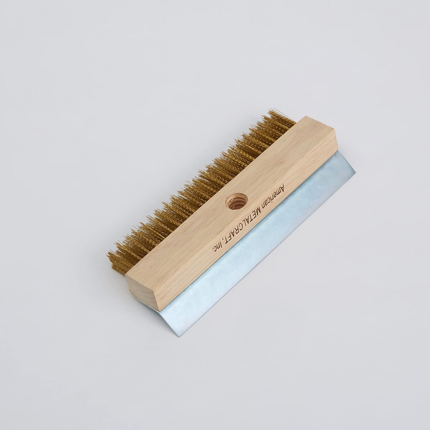 American METALCRAFT, Inc. American Metalcraft 1597 Wood Handle Oven Brush, Aluminum-Threaded Tip, 40-Inch Handle, Brown American METALCRAFT, Inc. American Metalcraft 1597 Wood Handle Oven Brush, Aluminum-Threaded Tip, 40-Inch Handle, Brown