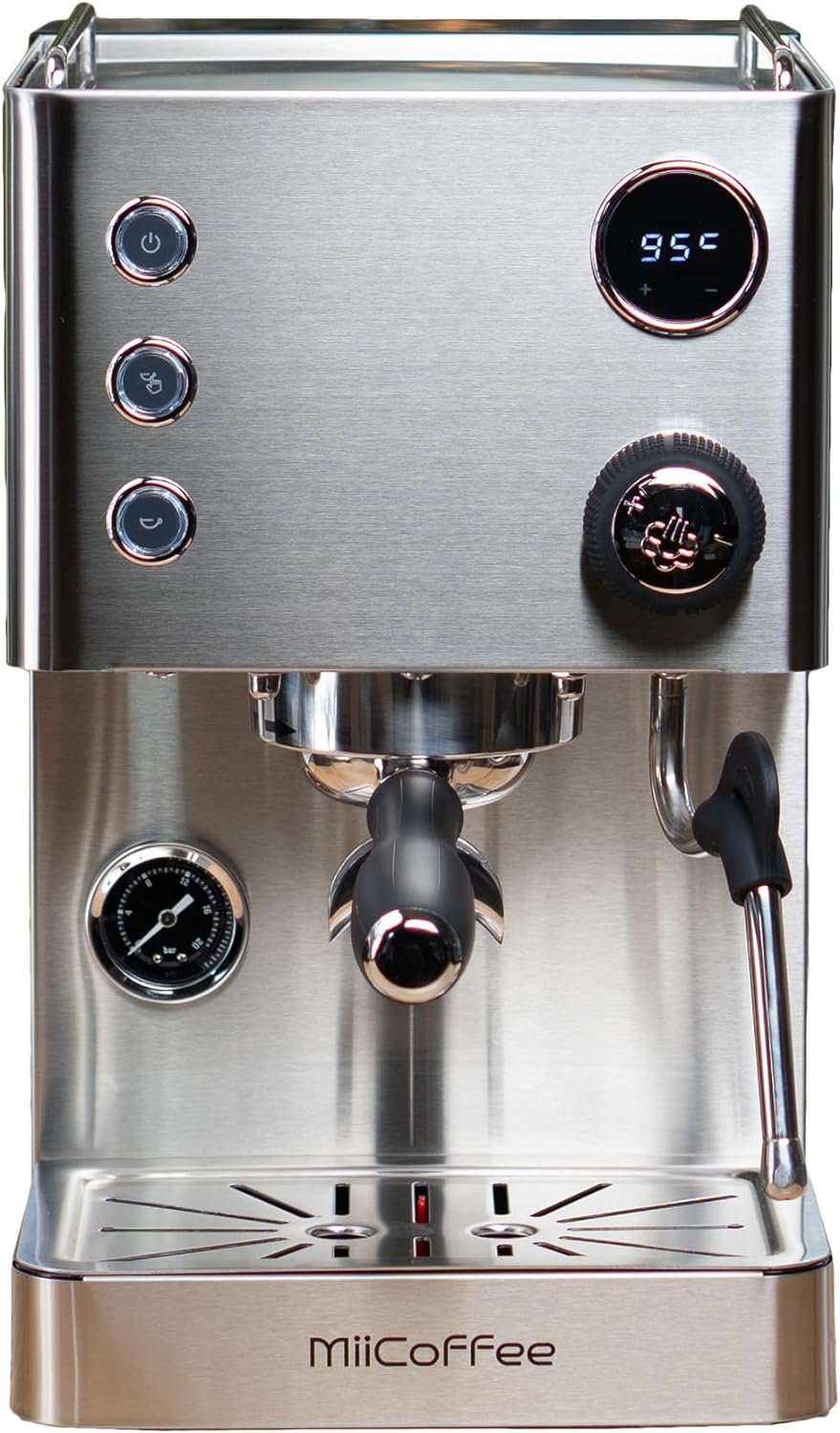 Apex Espresso Machine, Brushed Stainless Steel