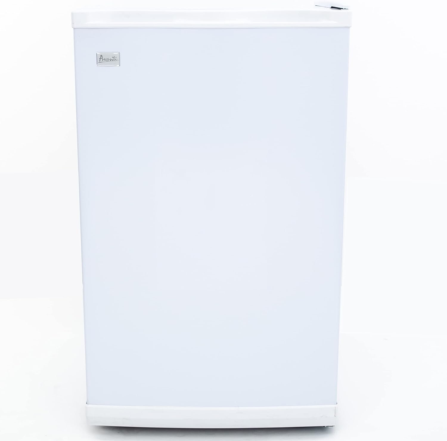 Avanti VF306 Compact Upright Freezer with 3 Metal Shelves, Adjustable Temperature Control, Flush-Back Design Perfect for Homes, Garages, Basements, White Avanti VF306 Compact Upright Freezer with 3 Metal Shelves, Adjustable Temperature Control, Flush-Back Design Perfect for Homes, Garages, Basements, White