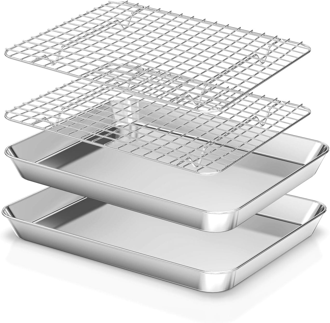 Plaques Cuisson Four Fire More – 2 Plaques Acier Carbone Antiadhésives – 39x28,5 Cm – Pour Four Standard & Cuisson Saine