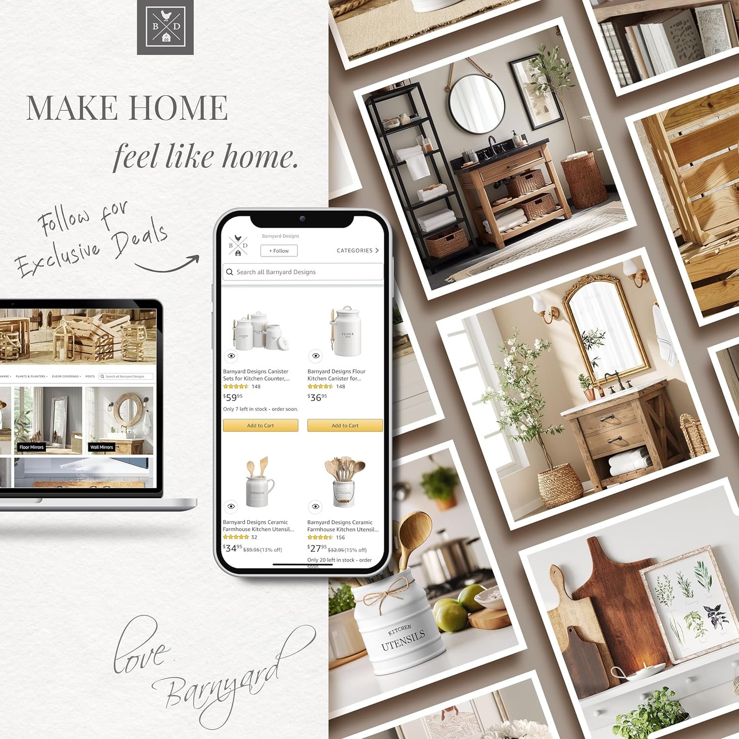 Barnyard Designs Decorative Nesting Kitchen Canister Jars with Lids, Grey Metal Rustic Vintage Farmhouse Container Decor for Flour Sugar Coffee Tea Storage, Set of 4, Largest is 5.5 x 11.25 Barnyard Designs Decorative Nesting Kitchen Canister Jars with Lids, Grey Metal Rustic Vintage Farmhouse Container Decor for Flour Sugar Coffee Tea Storage, Set of 4, Largest is 5.5 x 11.25