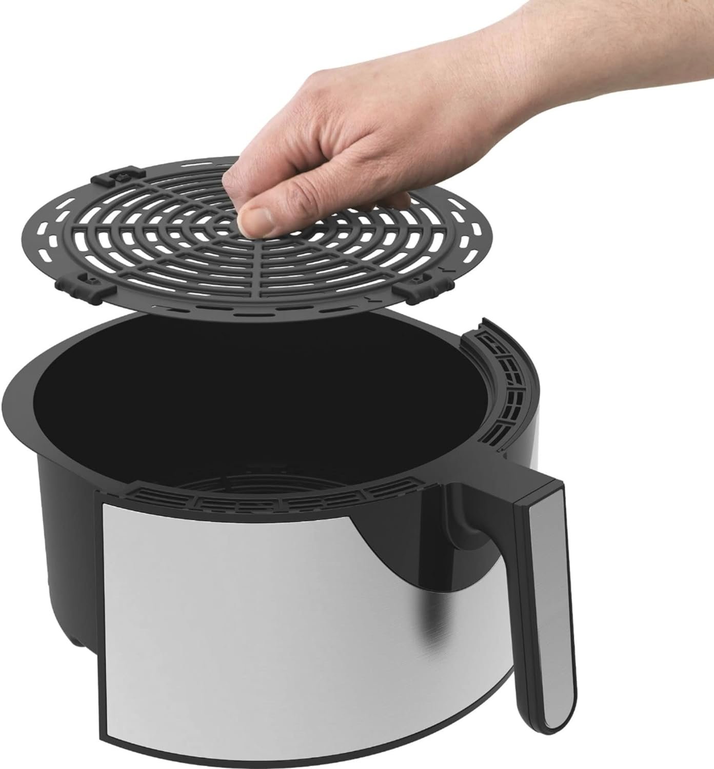 Bella Pro Series 8qt Touchscreen Digital Air Fryer, Stainless Steel Bella Pro Series 8qt Touchscreen Digital Air Fryer, Stainless Steel