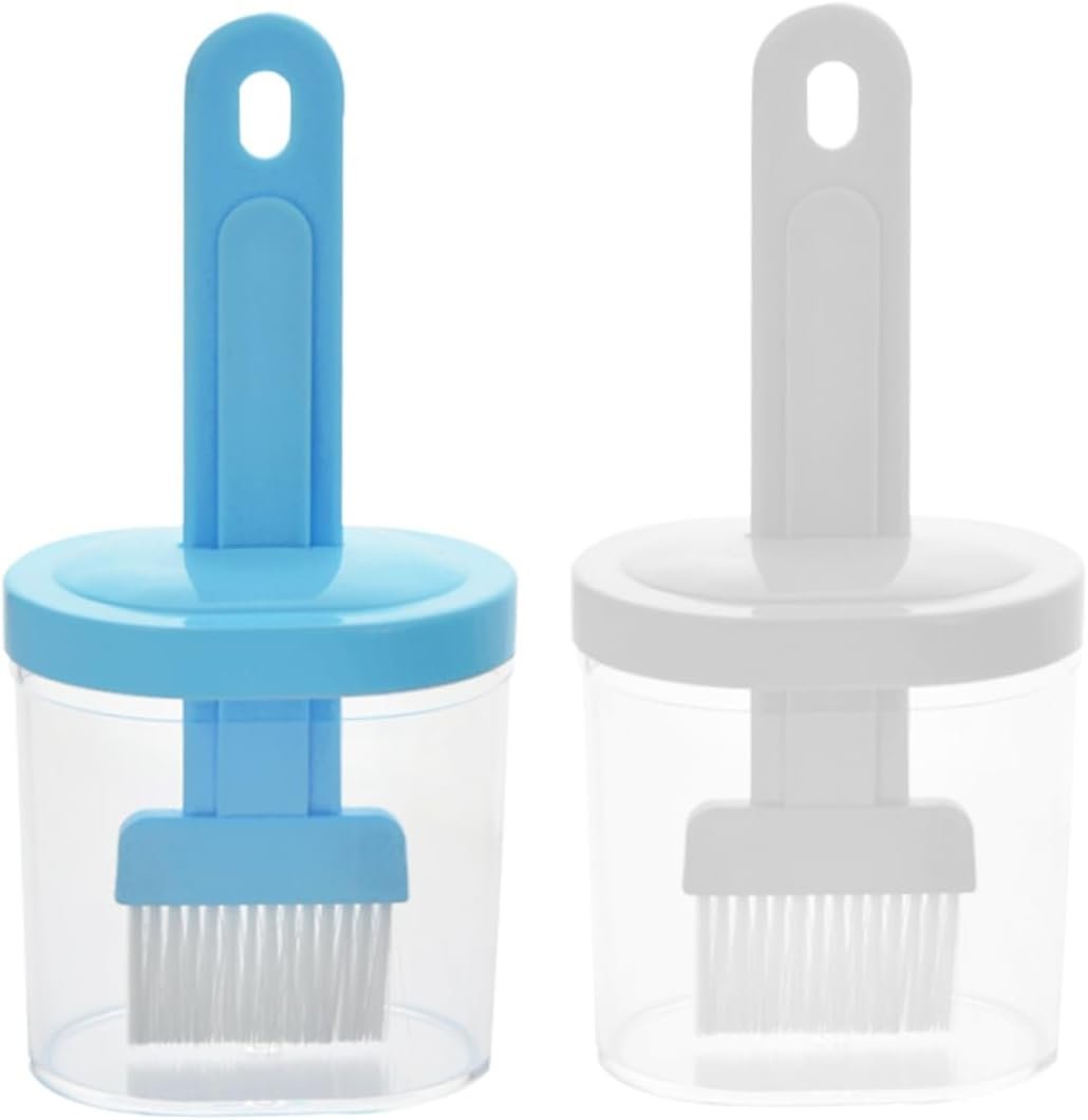 BESPORTBLE 2pcs Barbeque Brush Silicone Pastry Brush Sauce Brush for Meat Oil Brush Cooking Baking Brush Bbq Sauce Brush Oil Bottle Brush Basting Brush Barbecue Refueling Bottle