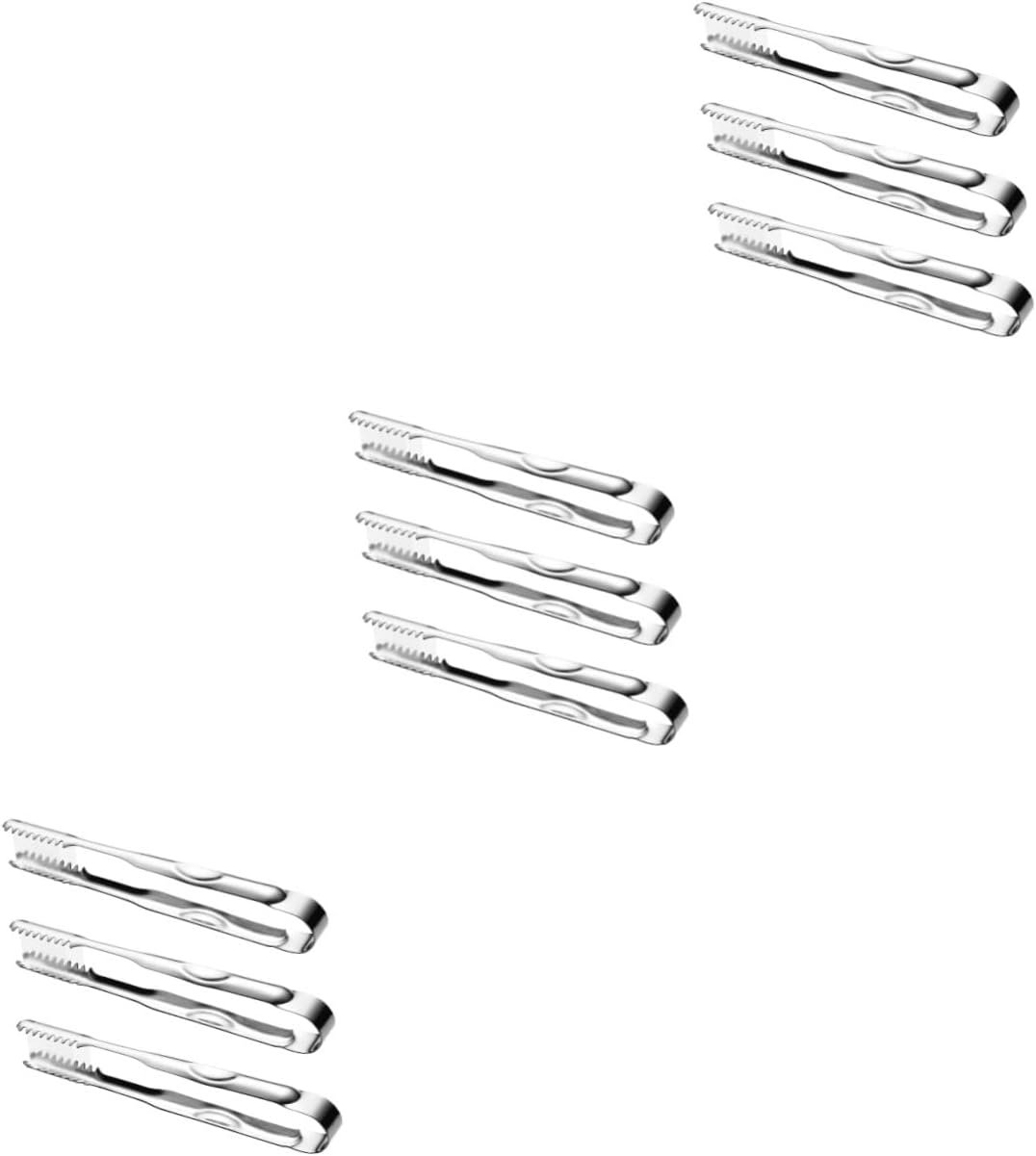 BESTOYARD 9 Pcs Mini Tongs Sugar Ice Tongs Clip Ice Cube Tongs Disposable Serving Utensils Food Grill Mini Food Gold Cake Stand Food Tongs Serving Tong Drum Kitchen Gadgets Clamp Whisky BESTOYARD 9 Pcs Mini Tongs Sugar Ice Tongs Clip Ice Cube Tongs Disposable Serving Utensils Food Grill Mini Food Gold Cake Stand Food Tongs Serving Tong Drum Kitchen Gadgets Clamp Whisky