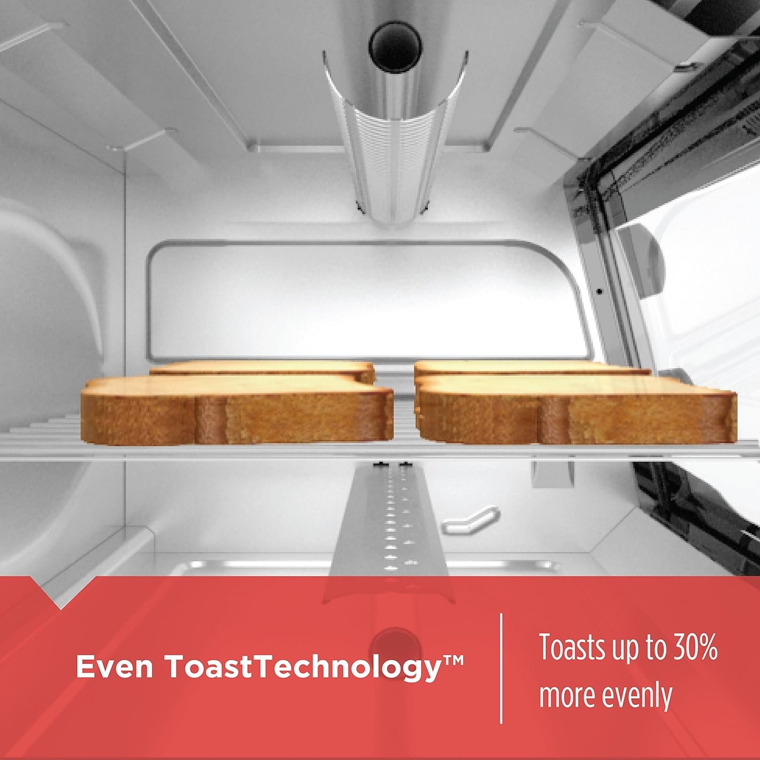 BLACK+DECKER 4-Slice Toaster Oven with Easy Controls, Stainless Steel, TO1705SB,Medium BLACK+DECKER 4-Slice Toaster Oven with Easy Controls, Stainless Steel, TO1705SB,Medium