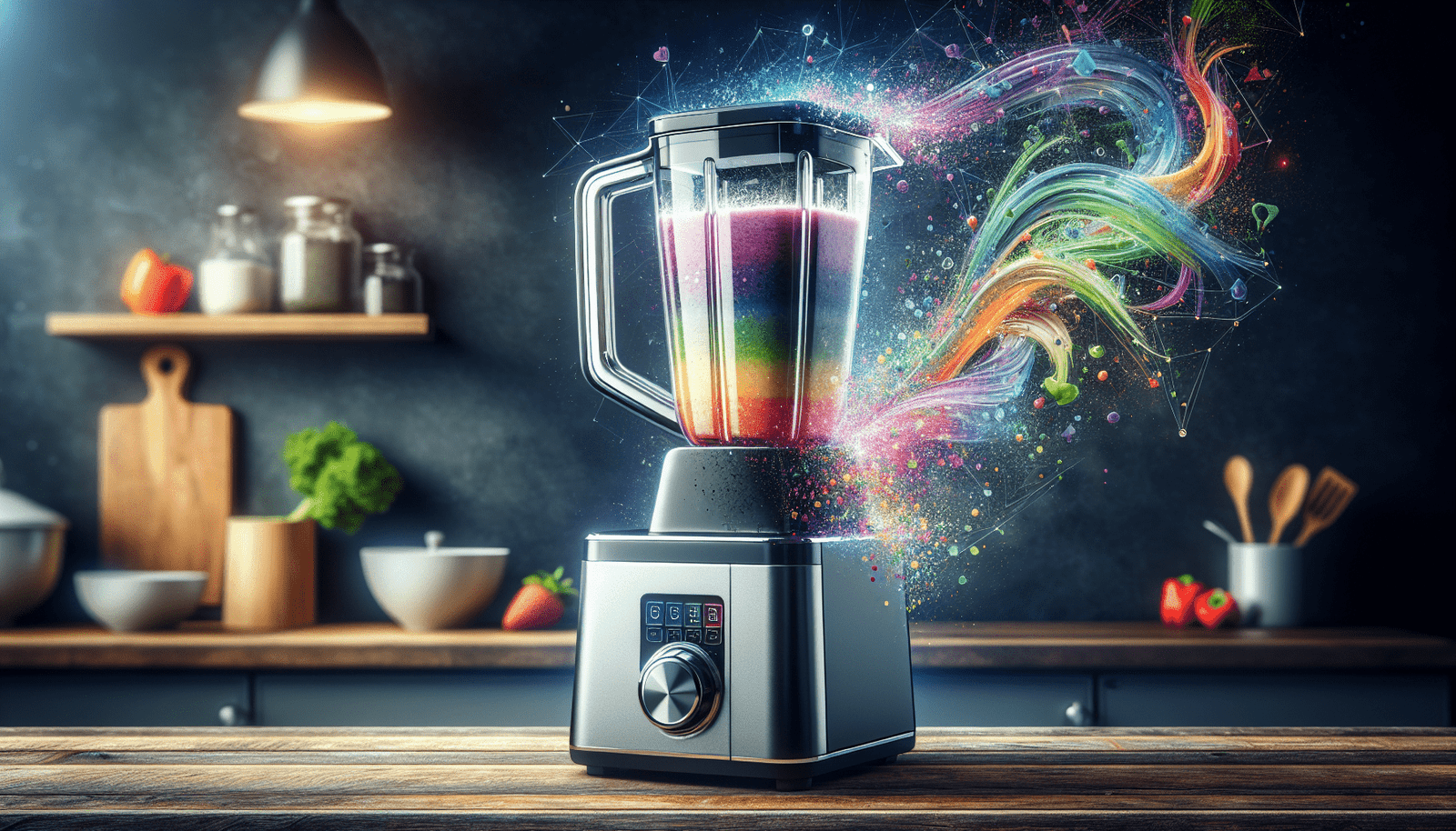 BLACK+DECKER PowerCrush Digital Blender with Quiet Technology, Stainless Steel, BL1300DG-T, Gray  Silver, Countertop Blenders