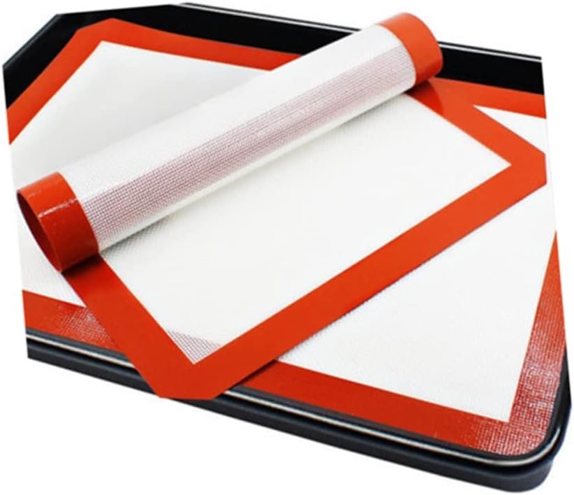 Bread Baking Pan Mats for Oven Silicone Baking Mat Toaster Pastries Large Baking Mat Reusable Baking Mat Baking Pad Silicone Mat for Baking Kitchen Silicone Mat Pastry Bakeware