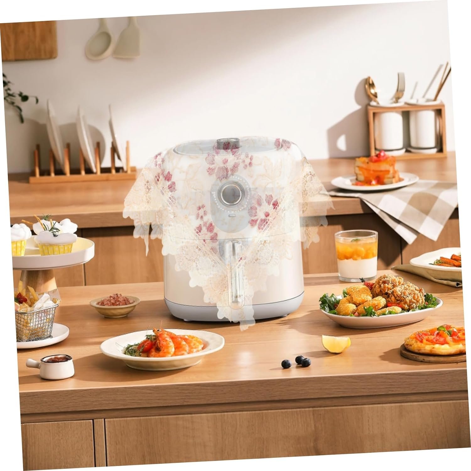 Bread Machine Protective Case Couch Protectors Mini Air Fryer Microwave Air Fryer Bread Machine Covers Home Supply Mini Decor Kitchen Bakeware Covers Sofa Monbu Cloth