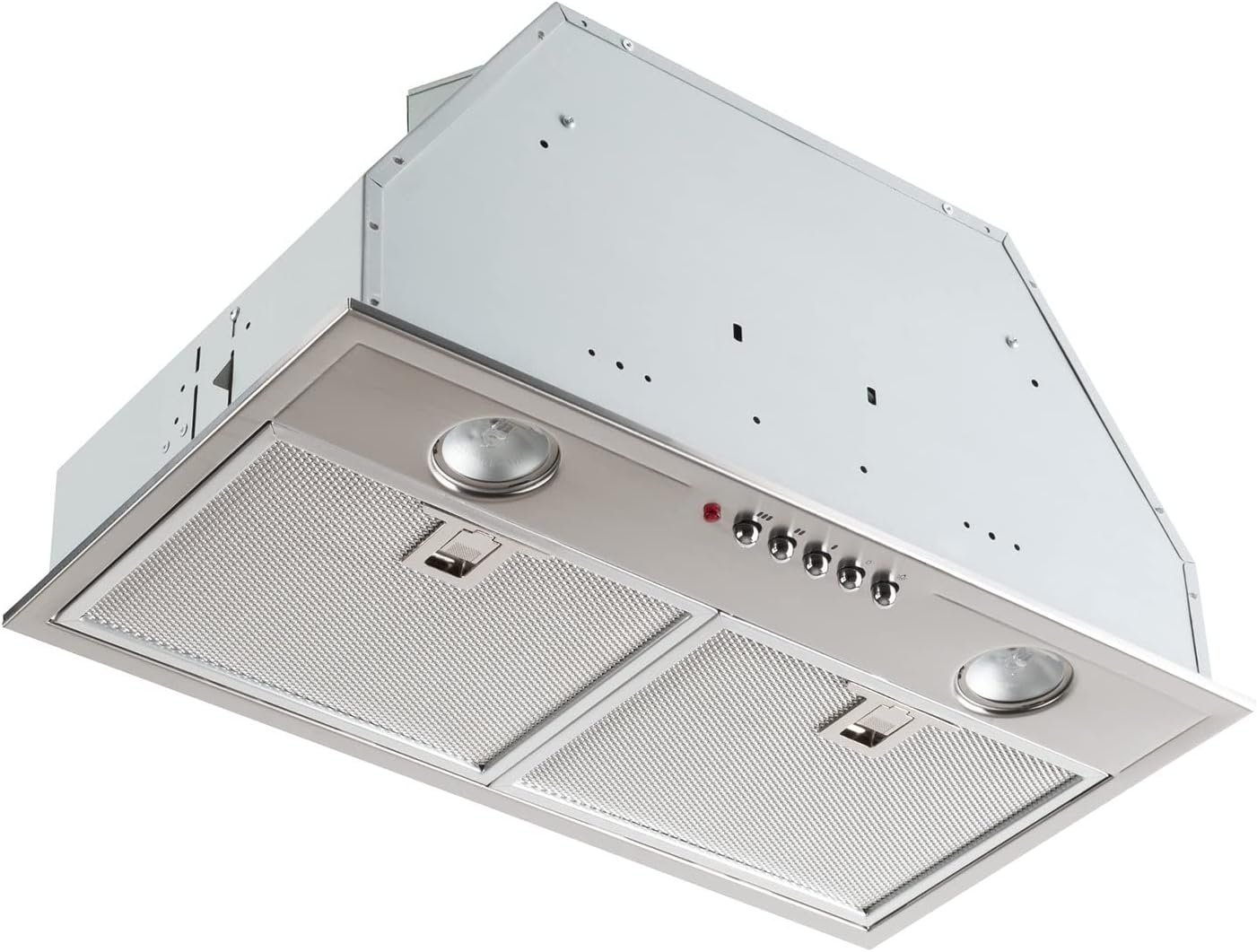 Broan® Elite 20.5-Inch Custom Range Hood Power Pack, 550 Max Blower CFM, Stainless Steel