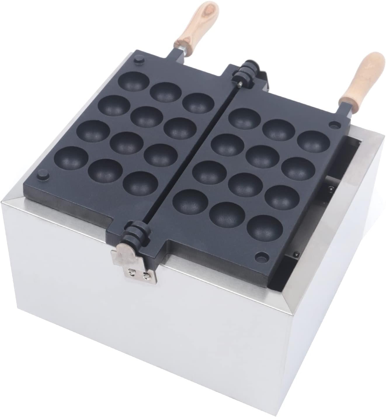 Bubble Waffle Maker, Hong Kong Egg Waffle Maker 1400W Bubble Waffle Maker Machine with Non-stick Coating Professional for EGG Waffle, Puff, Hong Kong Style