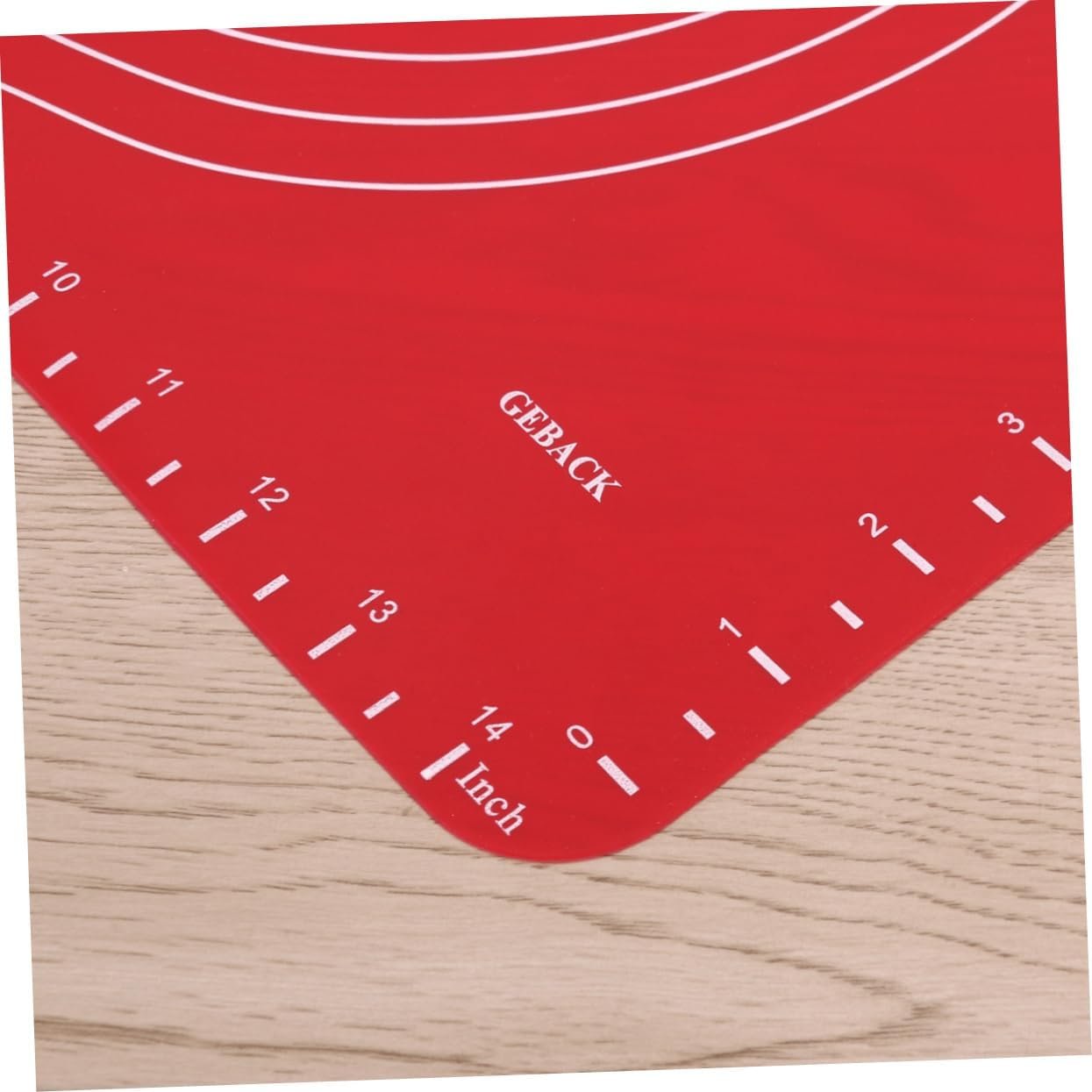 Cabilock 2pcs Silicone Placemat Kitchen Rolling Mat Silicone Rolling Mat Bread Kneading Mat Dough Kneading Mat