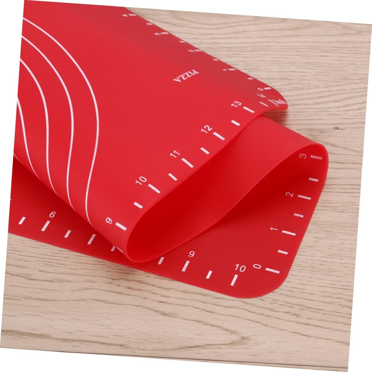 Cabilock 2pcs Silicone Placemat Kitchen Rolling Mat Silicone Rolling Mat Bread Kneading Mat Dough Kneading Mat