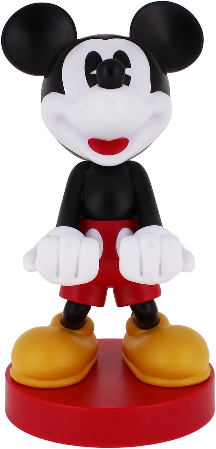 Cable Guys: Disney Mickey Mouse Phone Stand Controller Holder - Officially Licenced Figure - Exquisite Gaming Cable Guys: Disney Mickey Mouse Phone Stand Controller Holder - Officially Licenced Figure - Exquisite Gaming