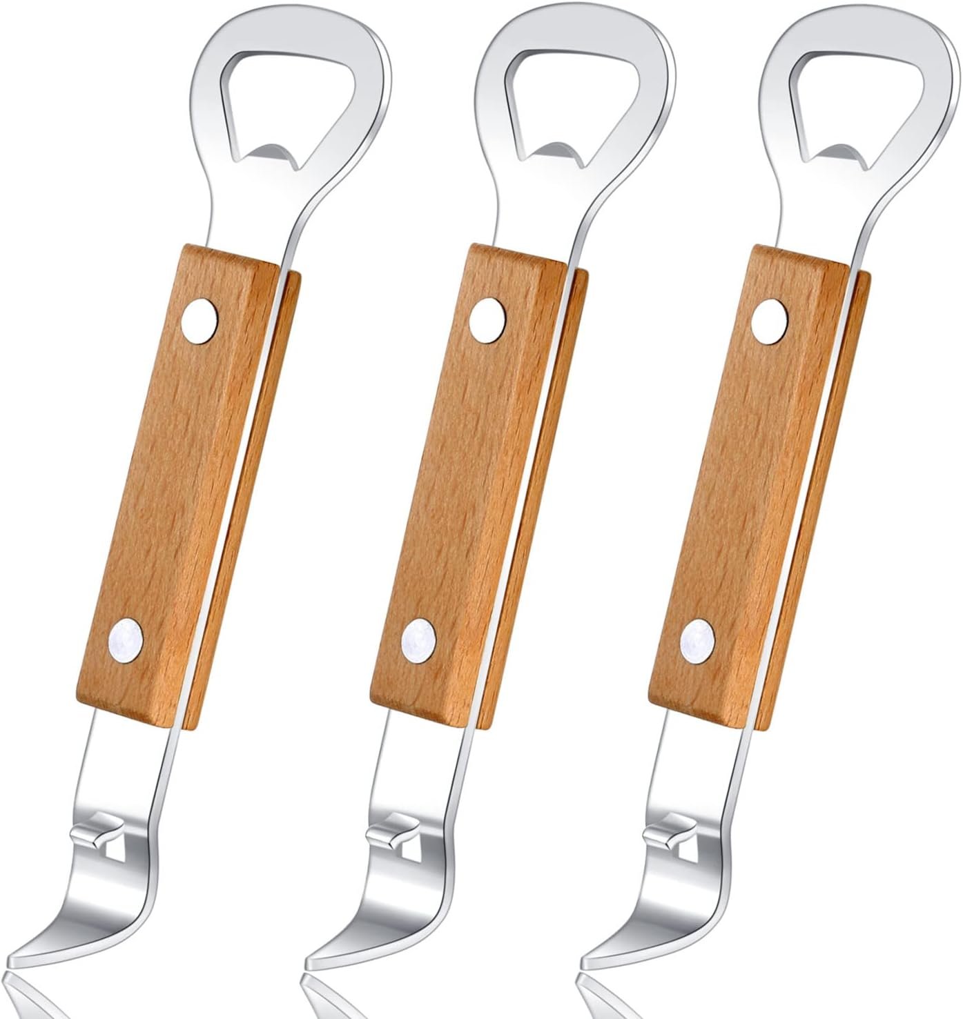 Can Punch Bottle Opener, Manual Stainless Steel Can Opener 1 Pack